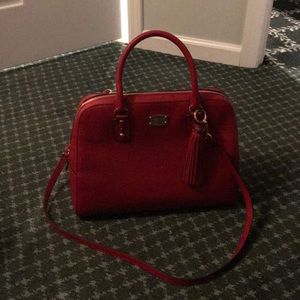 Michael Kors Red Cross Body Bag
